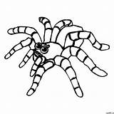 Trapdoor Drawing Clipartmag Spider sketch template