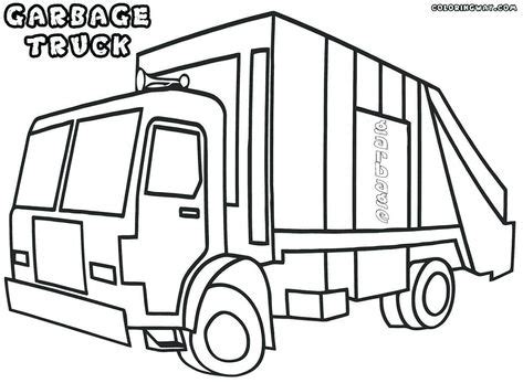 garbage truck  coloring google search