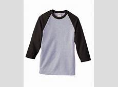 ANVIL Raglan Baseball Softball Uniform T Shirt