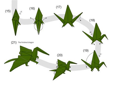 origami instruction dragon origami web wanderers