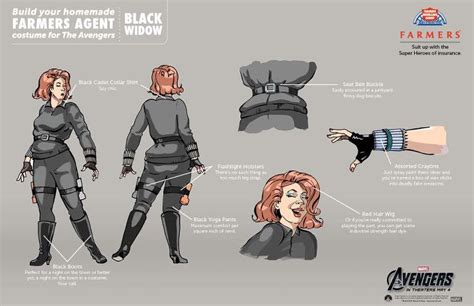 Avengers Black Widow Diy Costume Sessions With Sasquatch