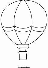Montgolfiere Air Luchtballon Kleurplaat Transporte Gratuit Malvorlage Colorier Heissluftballon sketch template