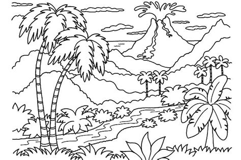 nature coloring pages  kids yyl