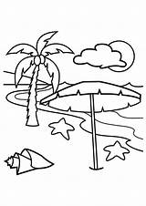 Hawaiian Coloring Pages Beach Parentune Worksheets Printable sketch template