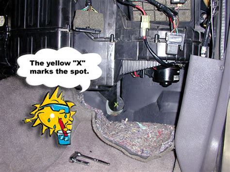 Condensate Drain on Jeep Grand Cherokee