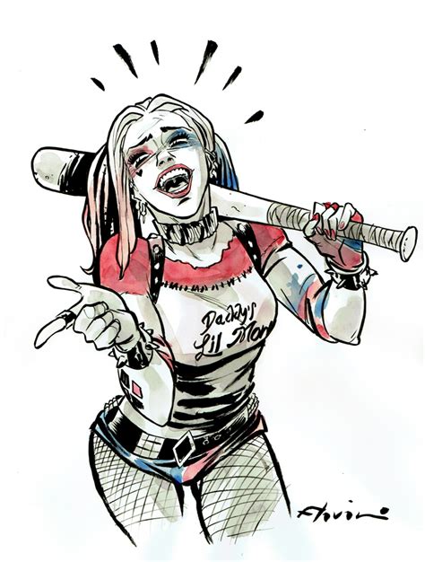 harley quinn bust commission by flavianos on deviantart