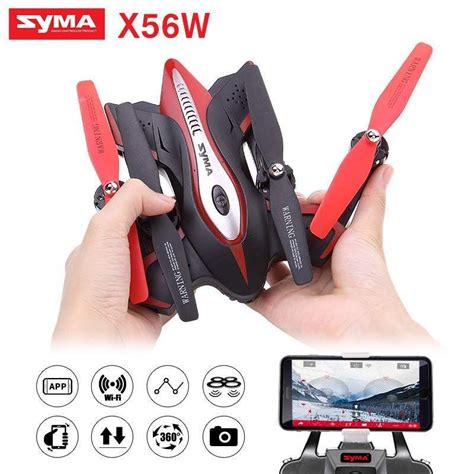 syma folding quadrocopter drone xw foldable drone wifi camera drone