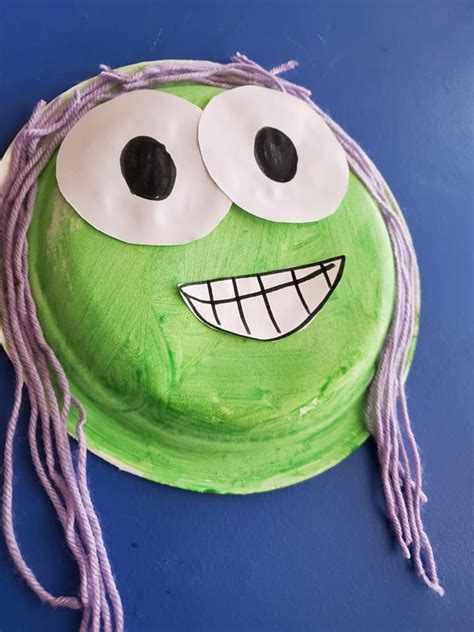 smiling face paper plate craft teachersmagcom