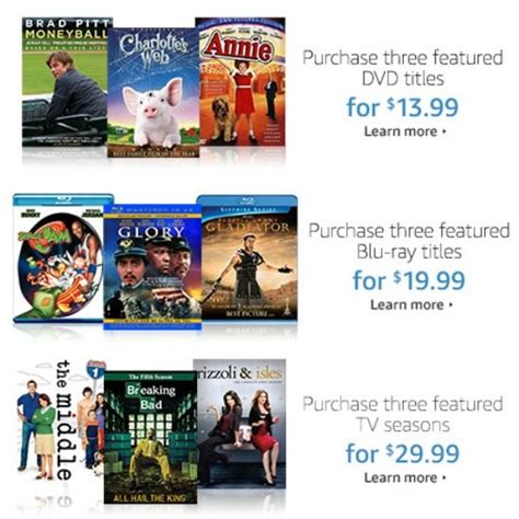 amazon  dvds     blu rays     featured tv seasons
