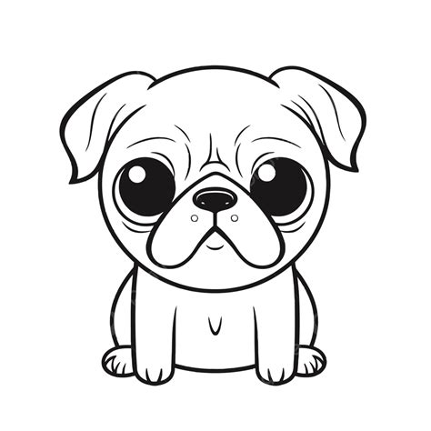 baby pug dog coloring pages animal coloring pages dog coloring pages