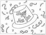 Year Happy Coloring Pages Hat Years Mycupoverflows Printable Sheets Overflows Cup Johnson Amanda Pm Posted Comment sketch template