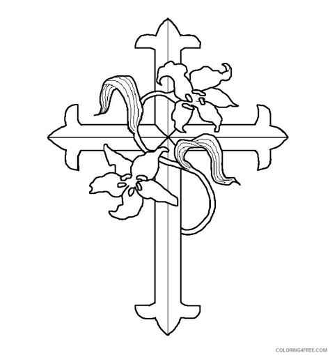 printable cross coloring pages  kids coloring pages