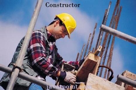 constructor  java javaobjects