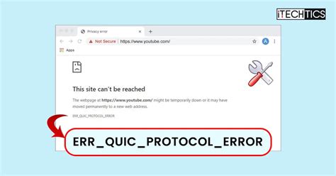 fix errquicprotocolerror  google chrome