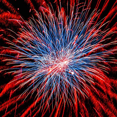 red white  blue fireworks heres    nights flickr