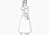 Belle Coloring Pages Disney Princess Cartoon Story sketch template