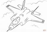 Coloring Stealth Pages Airplane Fighter Multirole Supercoloring Jet Drawing Easy sketch template