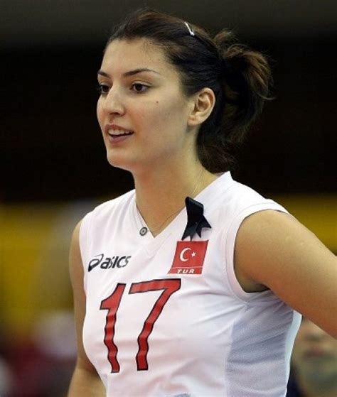Volleyball Team In Action For The Turkish Womens Volleyball Team