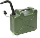 zoekt  een jerrycan vloeistofkan van  liter inhoud army trailer  tools