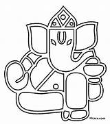 Ganesha Kids Lord Ganesh Pitara sketch template
