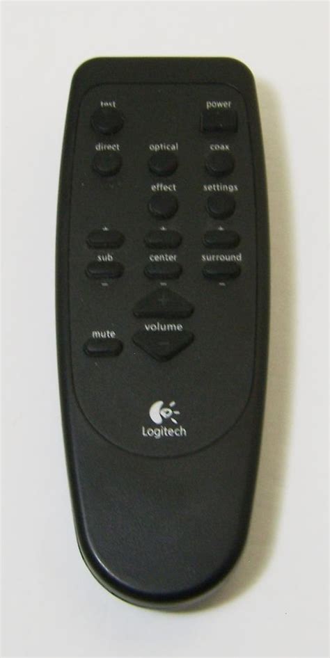 original logitech    multimedia speaker system remote control