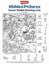Hidden Printable Find Worksheets Objects Highlights Games Seek Puzzles Easter Coloring Kids Object Printables Preschool Pic Intended Search Sheets Pages sketch template