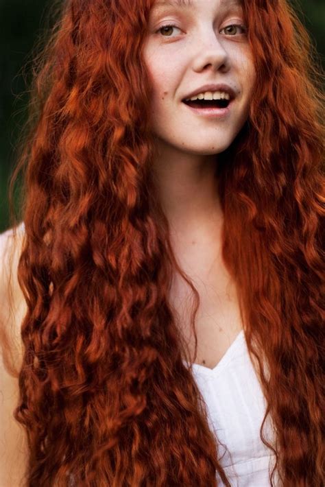 Long Wavy Red Hair Rude