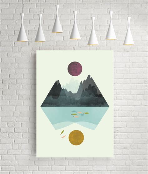 minimalist art minimalist print minimalist wall art  flatowl