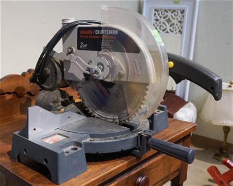 Lot Sears 10 Inch Compound Mitre Saw