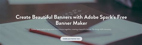 banner maker create beautiful banners easily   adobe spark