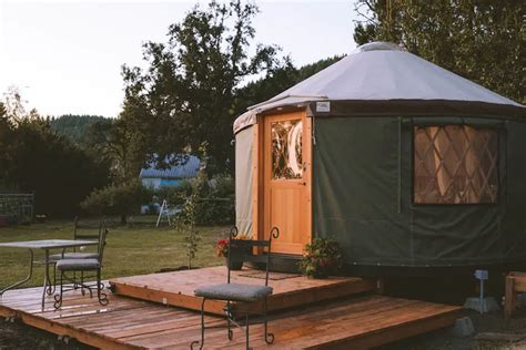 yurts  rent  airbnb  fall insidehook