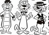 Wally Snagglepuss Cat Gator Cartoon Characters Desenhos Animados Tv Quadrinhos Barbera Hanna Them Just Cats Escolha Pasta sketch template