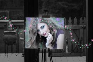 fairy photo paint photo effect
