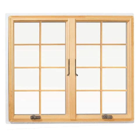 question  andersen       series casement wood window  white