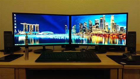 dual monitor setup  windows  gadgetswright