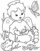 Coloring Angel Pages Para Colorear Angels sketch template