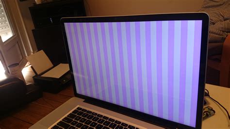 Purple White Lines On Macbook Pro 17 Macrumors Forums