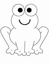 Frog Coloring Pages Cute Kids Bestappsforkids sketch template