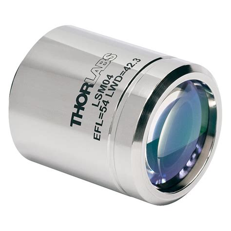 thorlabs lsm04 scan lens 1250 to 1380 nm efl 54 mm