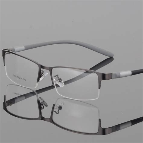 buy new men s business brow line myopia glasses frame