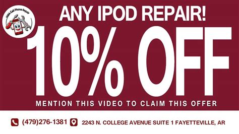 apple ipod repair center fayetteville ar youtube