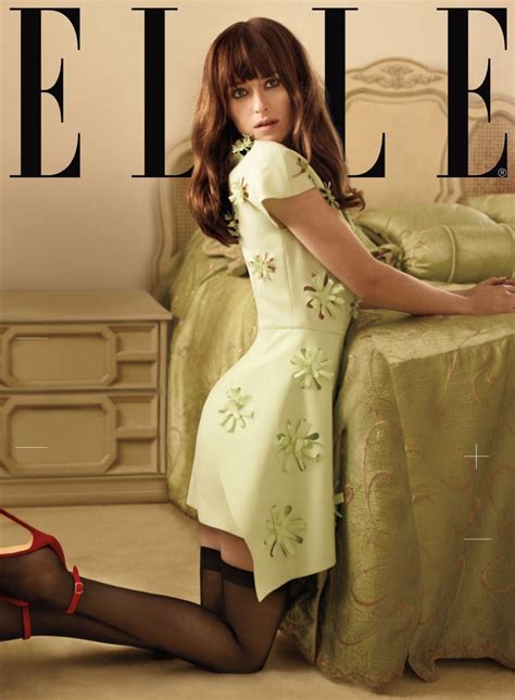 Dakota Johnson Carter Smith Photoshoot For Elle Magazine