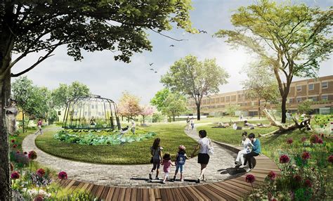 urban park inhabitat green design innovation architecture green