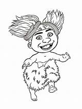 Croods Coloring Pages Printable sketch template