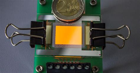 transparent oled display  graphene electrodes created