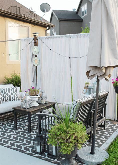 outdoor decor  amazing curtain ideas  porch  patios style