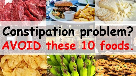 foods   constipation avoid   dishes laxative dependency