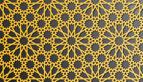 traditional islamic pattern design  vector art  vecteezy
