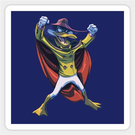 negaduck darkwing duck sticker teepublic