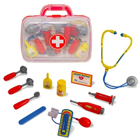 kidzlane medical doctor kit  kids doctor set packed   sturdy gift case walmart canada